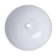 thumbnail image 5 of EAGO BA351 18" ROUND CERAMIC ABOVE MOUNT BATHROOM BASIN VESSEL SINK, 5 of 9