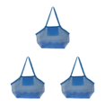 thumbnail image 3 of maskred Versatile Beach Toys Bag Durable Mesh Tote for Poolside Adventures Sky blue Extra Large 3Set, 3 of 6