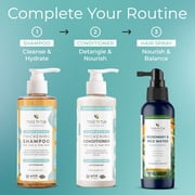 Tree To Tub Biotin Fine Hair Thickening Shampoo for Thicker, Fuller Volume - Gentle Volumizing Sulfate Free Argan Oil Shampoo for Women & Men