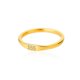 thumbnail image 1 of Anillos con Número de ángel 11:11 Yashi dorado Acero inoxidable para parejas estilo vintage talla 10, 1 of 5