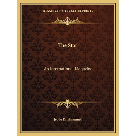 The Star : An International Magazine (Paperback)