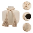 thumbnail image 2 of MasteelfCA 1Pc Ceramic Flower Vase Flowers Container Floral Container Adornment (Beige), 2 of 7