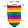 thumbnail image 3 of Rainbow Flag Garden Flag Double Sided Flags with Vivid Color for Yard Lawn Garden Decor 12.5 x18 Inch Fillet, 3 of 7