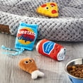 thumbnail image 5 of Vibrant Life Pizza Purrty Plush Catnip Filled Cat Toys, 4 Pack, 5 of 12