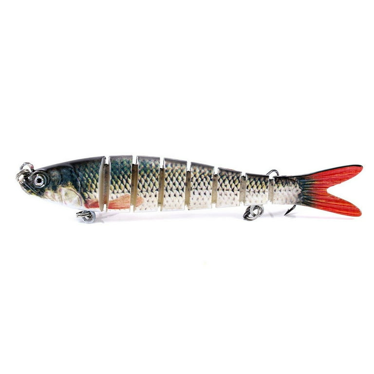 Ausyst Sports & Outdoors 1pc Fishing Lures 10cm Plastic Hard Bass Baits 10 Colors Lures Clearance, Size: 4.33*3.94*0.79