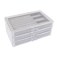 thumbnail image 1 of Jewelry Organizer Divided Box Large Capacity Jewelry Boxes for Necklace Stud Earrings Ring, 1 of 2