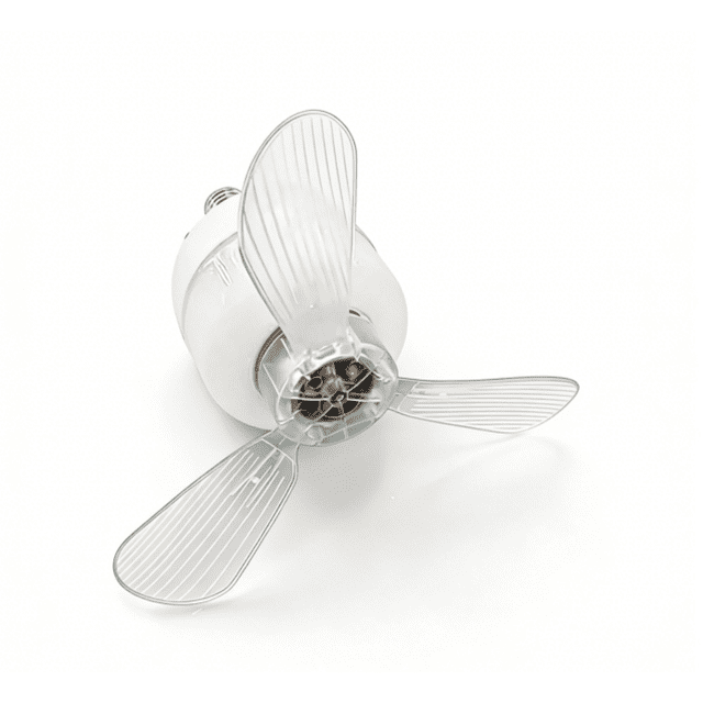 Led Ceiling Fan Light With Remote Control 3 Blades 4 Speeds Rgb Lighting For Bedroom Kitchen And Living Room