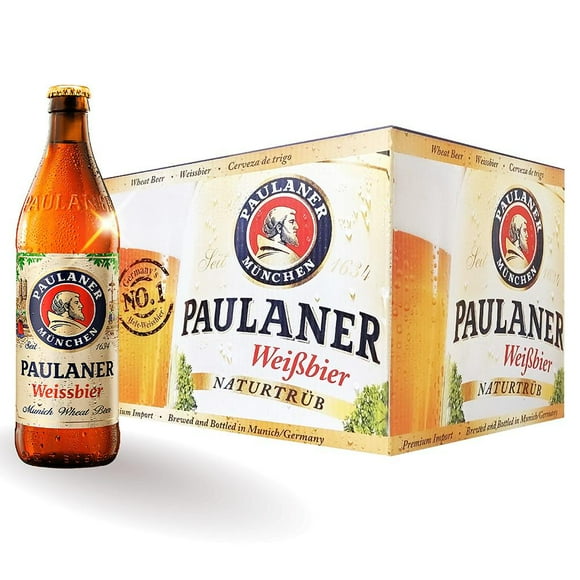 Cerveza Paulaner Hefe Weissbier Naturtrub 20 Botellas 500 ml C/u