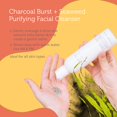 thumbnail image 3 of Limpiador facial purificante de algas e.fek.tiv Charcoal Burst Plus 6 oz Unisex, 3 of 8