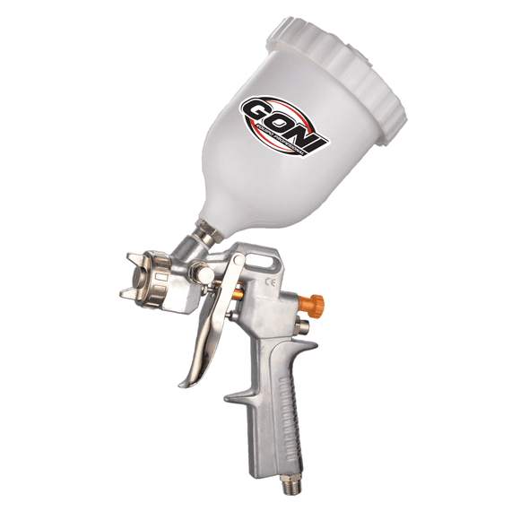 Pistola De Gravedad Híbrida Goni Incluye Vaso de 600ML Y Boquilla de 1.5MM