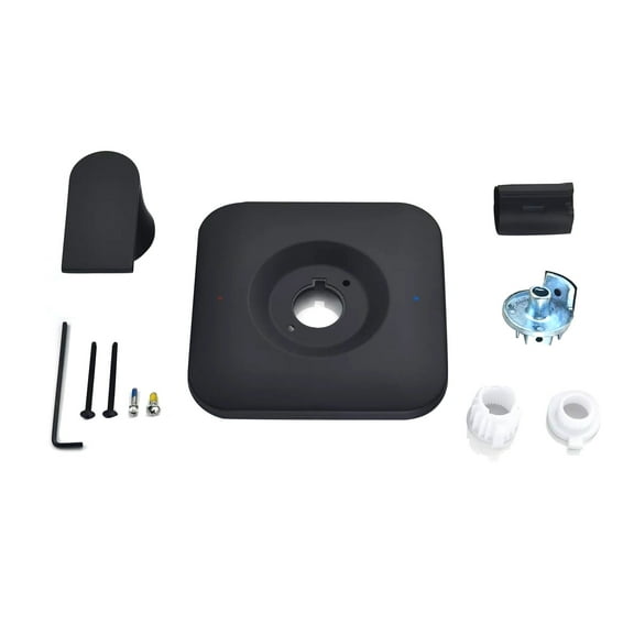 TAPDRA Black Shower Handle for T2471BL Requires 2510 Valve Stainless Steel Easy Upgrade Style