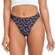 thumbnail image 1 of Fotbe Bat Purple Tanga Sin Costuras para Mujer con Estampado – Panties Invisibles, Transpirables y Cómodos para Uso Diario-X-Small, 1 of 6