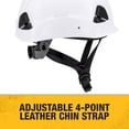 thumbnail image 4 of Casco de seguridad DEWALT DPG22V unisex tipo II clase C blanco, 4 of 6