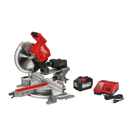 UPC: 0045242530243 | Milwaukee M18 FUEL 12 In. Brushless Dual Bevel Sliding Cordless Miter Saw Kit