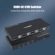 thumbnail image 4 of HDMI KVM Switch 4Port 4K USB2.0 Switcher Splitter Box para compartir Monitor Mouse JShteea Nuevo, 4 of 9