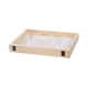thumbnail image 3 of Caja de sombra con marco rectangular de madera, caja de almacenamiento, caja de recuerdos decorativa, flores secas, 3 of 9