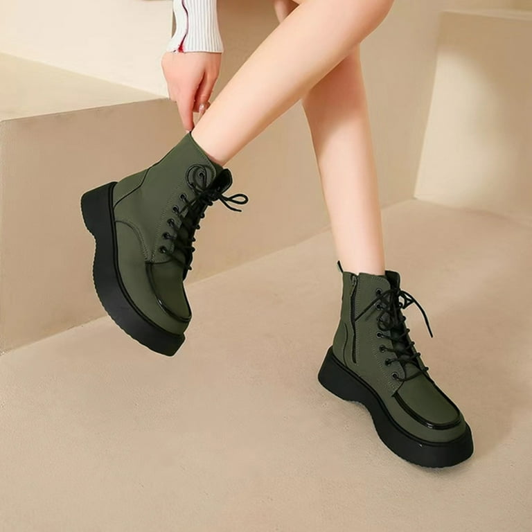 Ladies Boots Combat Boots Christian Dior Biker Boots Leather Biker