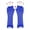 Royal Blue, variant on 1 Pair Performance Gloves Hollow Out Fishnet Thin High Elasticity Fingerless Thin See-through Cosplay Club Party Festivals Gloves