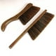 thumbnail image 1 of Cepillo de mostrador para muebles, dibujo, patio, cama, chimenea, limpieza de carpintería, cerdas de crin, plumero, mango de madera, cepillo de escoba de mano, paquete de 2, 1 of 5