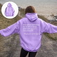 thumbnail image 4 of Godom Hoodies for Women Oversized Sweatshirts Fall Fashion 2025 Casual Graphic Sweatshirt Tops Winter Clothes, 4 of 7