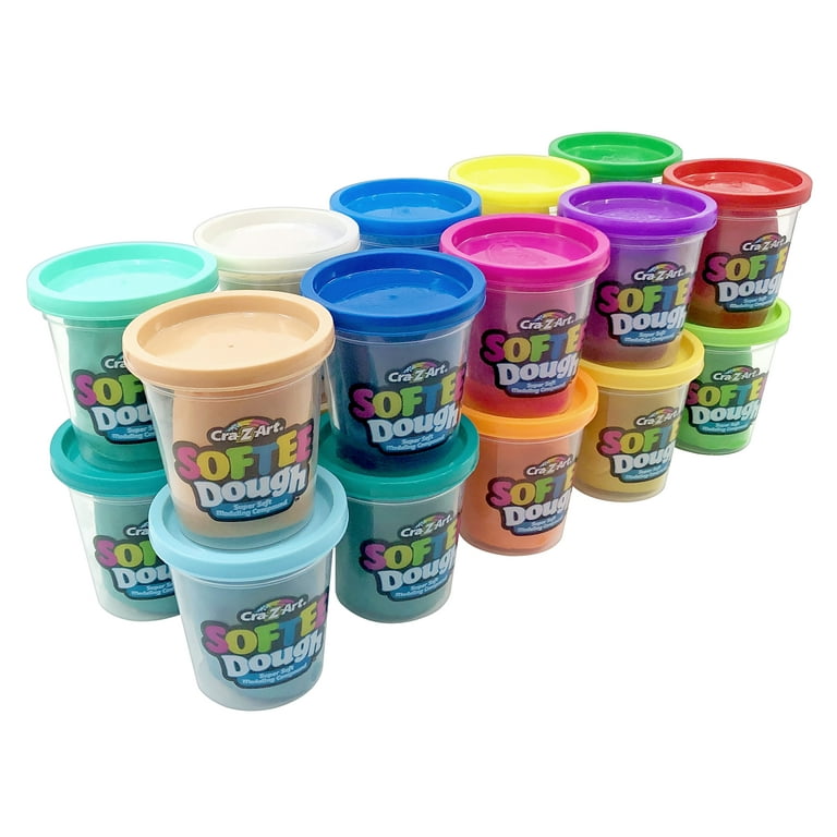 Cra-Z-Art Softee Dough 20 Count 3oz Cans - Play Dough - Walmart.com
