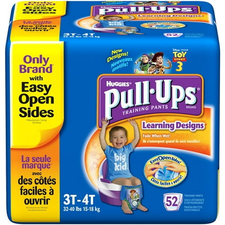 HUGGIES - Pull-Ups Boys' Training Pants (sizes 2T, 3T, 4T, 5T)