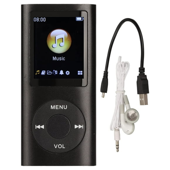 Reproductor MP4 Tangxi Classic Digital 1.8 LCD 64GB Negro