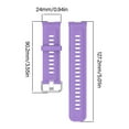 thumbnail image 3 of Silicone Watch Bands Quick Release Soft Rubber Replacement Straps for Watch Fit 3/4 Men and Women, 3 of 9