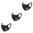 thumbnail image 4 of Ruiboury Christmas-Themed Cosplay Facial Mask Dustproof Elastic Ear Wearing Face Cover with Filter Type C D 3Set, 4 of 6