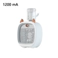 thumbnail image 4 of Billuyoard Ventilador de rociado Refrigeración Agua acondicionado Ventiladores de escritorio Humidificador de rociado de agua Larga duración Forma única Electrodomésticos gris 1 Billuyoard HA071180-07, 4 of 6