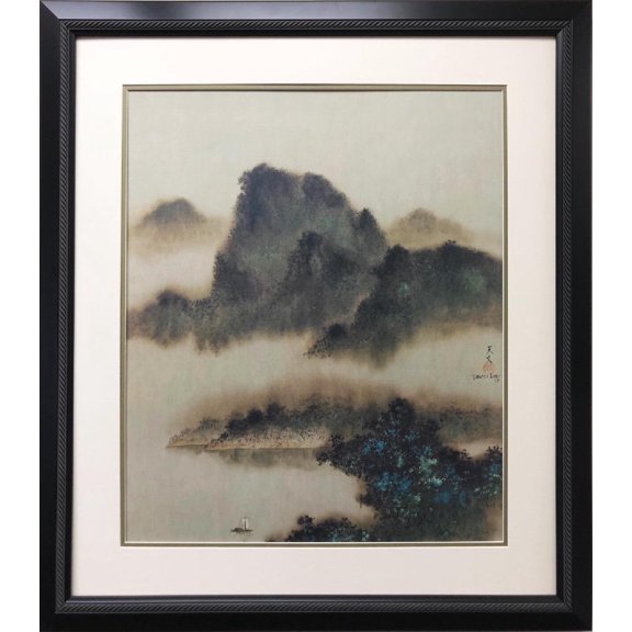 David Lee "Return Sail" Custom Framed Asian Art Generic
