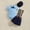 Sky Blue, variant on ATOGUTA Kids Clothes Boys Short Sleeve Romper Adjustable Suspenders Shorts Hat Wedding Party Suit