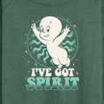 thumbnail image 3 of Casper The Friendly Ghost - Christmas - I've Got Spirit - Women's Lightweight French Terry Long Sleeve Shirt, 3 of 5