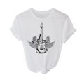 thumbnail image 1 of Pompotops T-shirt à Manches Courtes Imprimé Mode pour Femmes Blouse Décontractée Ample en Solde, 1 of 7