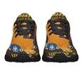 thumbnail image 5 of Louisiana Fall Thankful Grateful and Blessed Shoes Sneakers Black Size 9, 5 of 7