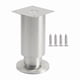 thumbnail image 4 of Pata de soporte de cama, altura ajustable, pata de mueble, repuesto para muebles de alta resistencia 120MM, 4 of 9