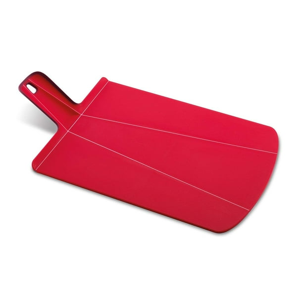 Joseph Joseph Chop2Pot Plus, Folding Chopping Board, Large Red