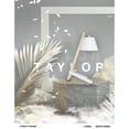 thumbnail image 4 of Xtricity - Modern Table Lamp, 9.84 '' x 18.5", From the Taylor Collection, White, 4 of 4