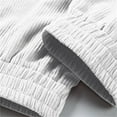 thumbnail image 5 of jjayotai Mens Corduroy Joggers Pants, Casual Cargo Pants, Drawstring Elastic Waist Baggy Tapered Sweatpants with Pockets White XXXL, 5 of 7