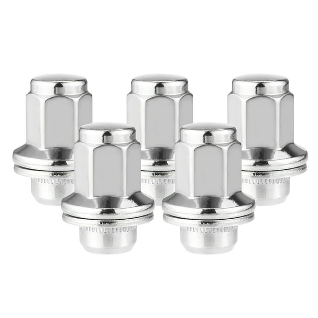 Tuercas de rueda Unique Bargains M14x1.5 chapadas en cromo para Toyota Tundra Sequoia 2008-2021