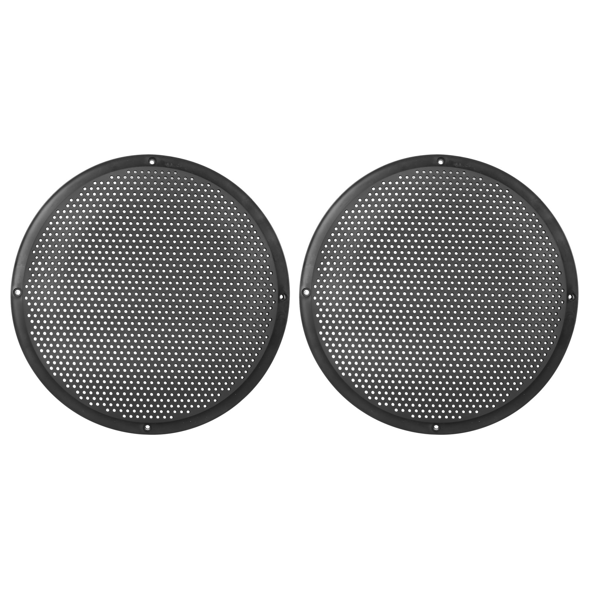 uxcell® 2pcs 10 Speaker Grill Mesh Decorative Circle Subwoofer Guard Protector Cover Audio Accessories