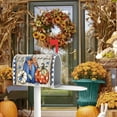 thumbnail image 5 of Fall Hello Pumpkin Welcome Mailbox Cover Magnetic Standard Size 21" x 19", Blue Autumn Thanksgiving Decorative Post Letter Box Wrap Decor, Plaid Farmhouse Rustic Garden Yard Outdoor Decoration, 5 of 6
