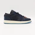 thumbnail image 3 of Ni - ke FJ5478-010 Ni - ke Air Jordan 1 Low Navy Black Snakeskin Dark Obsidian (Women's), 3 of 5