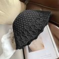thumbnail image 5 of COCOpeaunt New Simple Girl WeaveSun Hat Wide Brim Floppy Summer Hats for Women Beach Panama Straw Dome Bucket Hat Femme Shade Hat Gift, 5 of 6