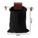 thumbnail image 5 of Bolsa de lona de cuero, bolsa de recolección de alimentos, bolsa de lona encerada, bolsa para recolectar frutas, bolsa para hongos, bolsa de cuero para cinturón de bushcraft, bolsa plegable, 5 of 8