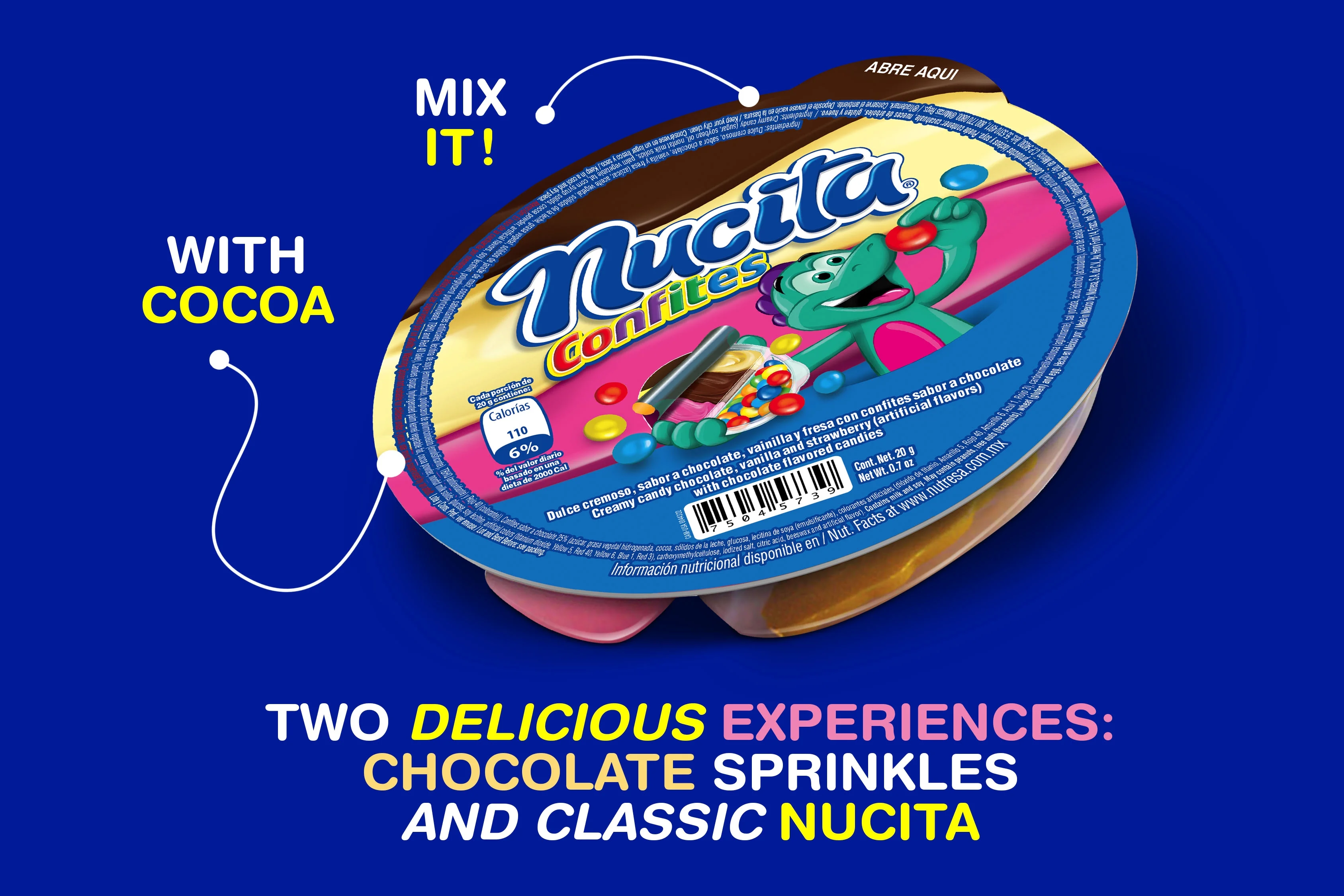 Nucita Confites Bag, 2.8 oz, Pack of 12