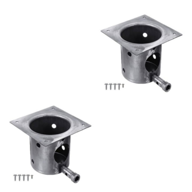 VONKY Stainless Steel Fire Burn Pot Replacement Parts For PitBoss Pellet Grill Burner Replacing Components Will Grill 2Set