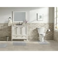 thumbnail image 2 of Garland Rug Gramercy Washable Bath Rug Set, 3-Piece (2 Bath Rugs, & Contour Rug) Silver, 2 of 7