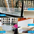 thumbnail image 5 of Dream Lifestyle Baby Railing Net Stair Safety Net Banister Mesh Guard Safety Mesh Child Proof Balcony Net Stairway Rail Net 9.84ft x 2.53ft, 5 of 8
