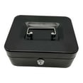 thumbnail image 3 of Cash Box with Slot Lockable Box, Money Saving Box, Collection Money Organizer, Black, 3 of 9
